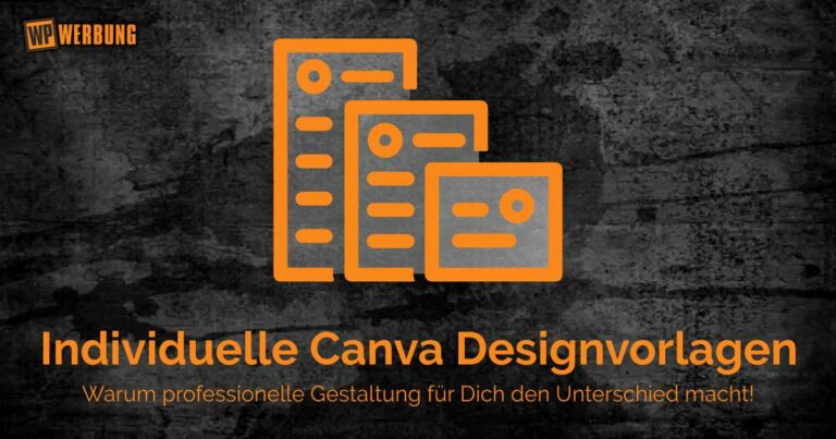 Individuelle Canva Designvorlagen